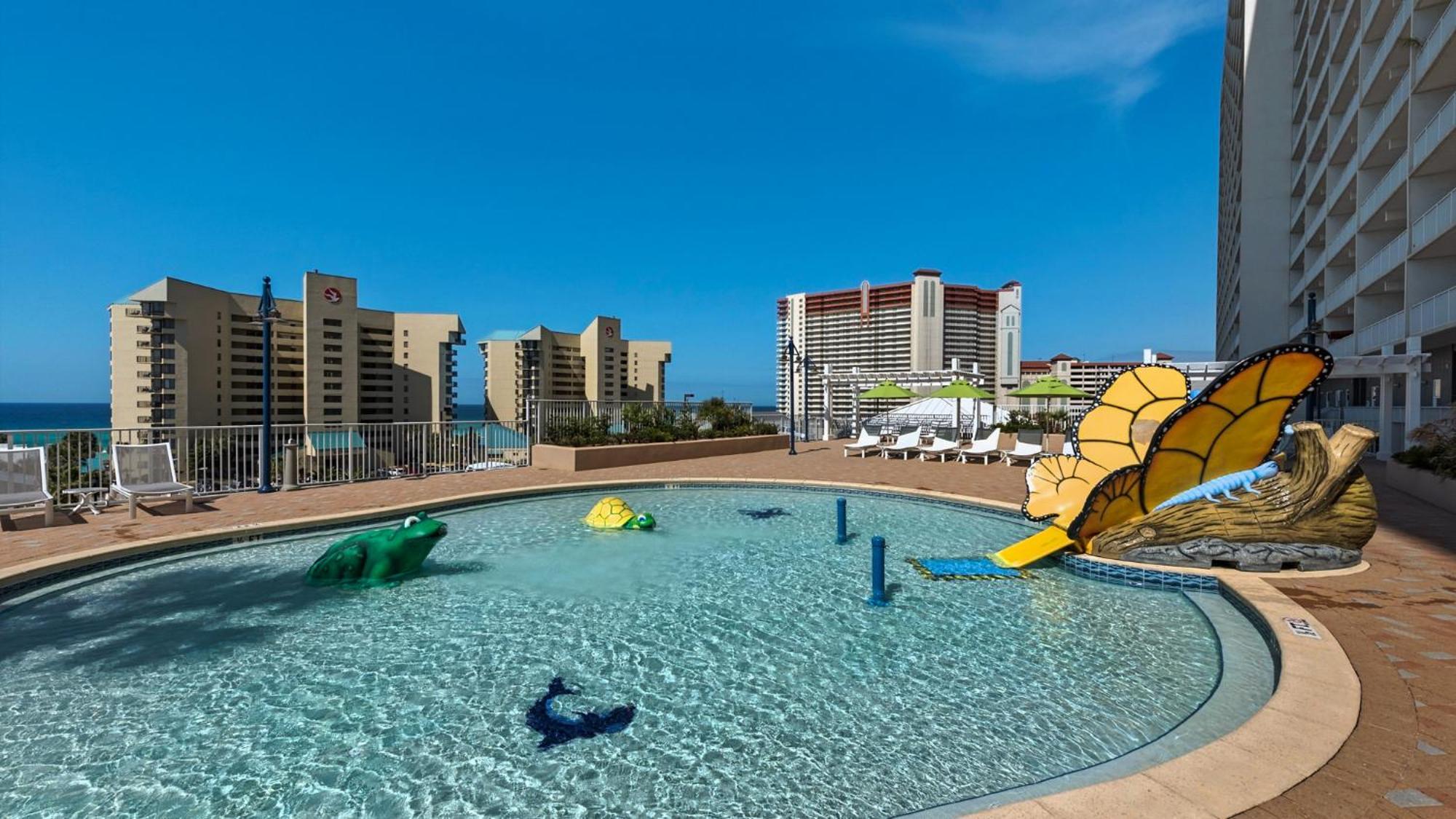 Laketown Wharf 613! Ocean View, 1 Bd, 2 Bath, And Amazing Amenities! Villa Panama City Beach Buitenkant foto