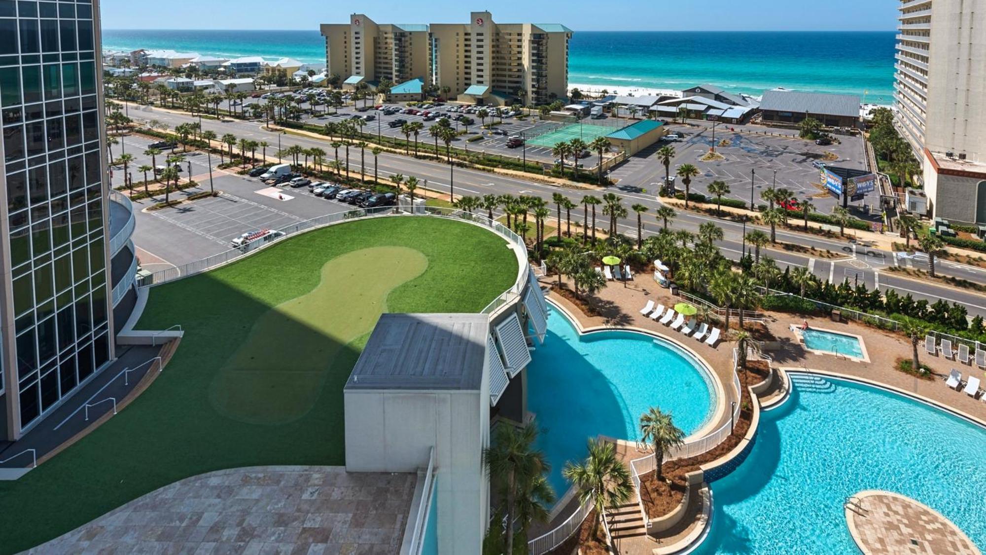 Laketown Wharf 613! Ocean View, 1 Bd, 2 Bath, And Amazing Amenities! Villa Panama City Beach Buitenkant foto