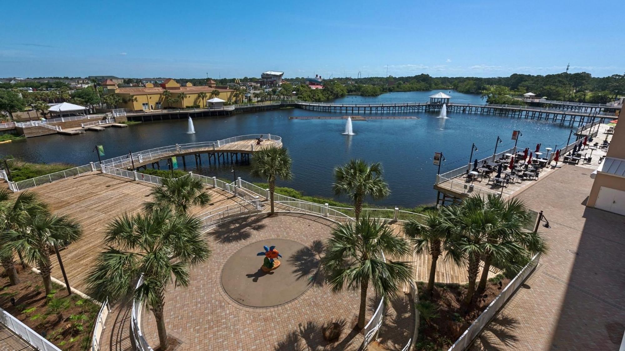 Laketown Wharf 613! Ocean View, 1 Bd, 2 Bath, And Amazing Amenities! Villa Panama City Beach Buitenkant foto