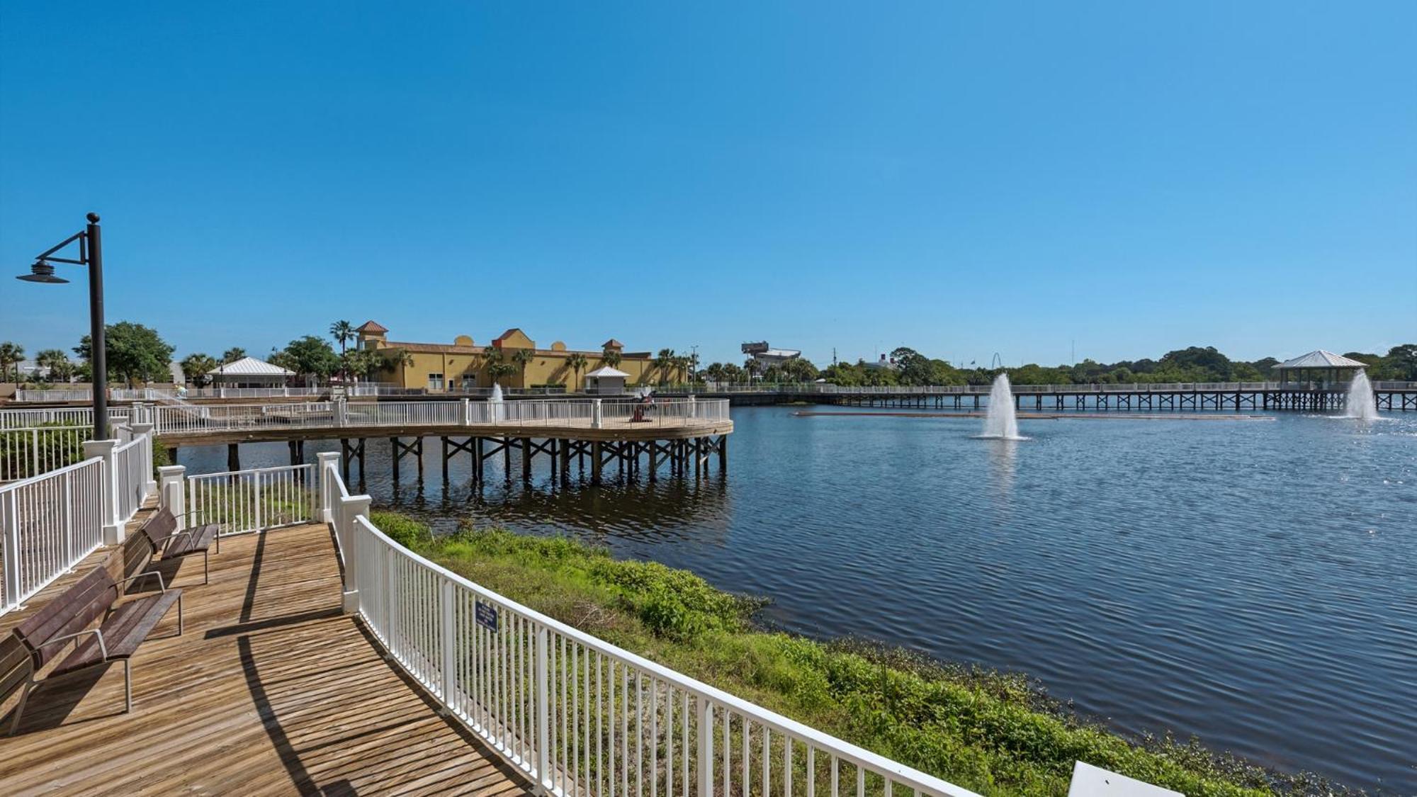 Laketown Wharf 613! Ocean View, 1 Bd, 2 Bath, And Amazing Amenities! Villa Panama City Beach Buitenkant foto