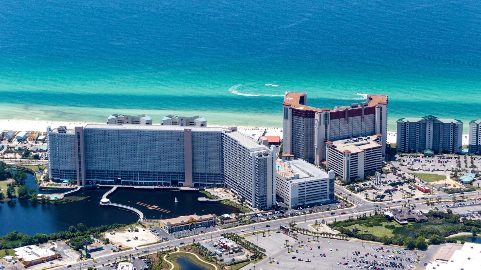Laketown Wharf 613! Ocean View, 1 Bd, 2 Bath, And Amazing Amenities! Villa Panama City Beach Buitenkant foto